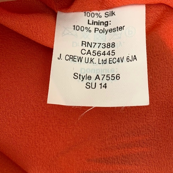 J. Crew Twist Back Hibiscus Print Dress - Picture 3 of 9